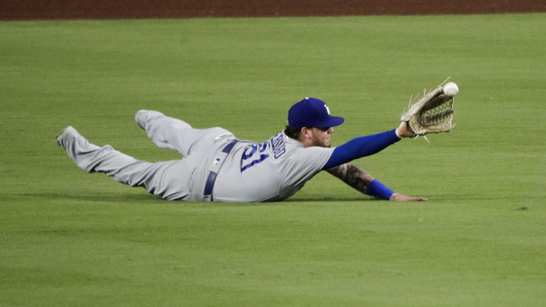 Hansen's Sunday Notebook: Verdugo's quick climb led to spot in Dodgers' lineup